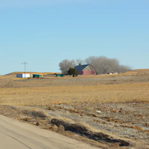 Rural homes in Phelps, Nebraska