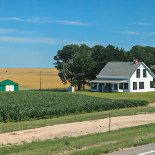 Rural homes in Richardson, Nebraska