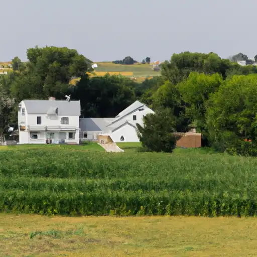 Rural homes in Thomas, Nebraska