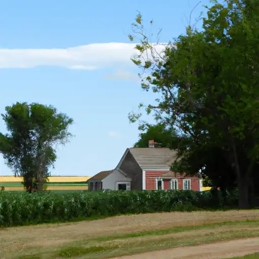 Rural homes in Webster, Nebraska