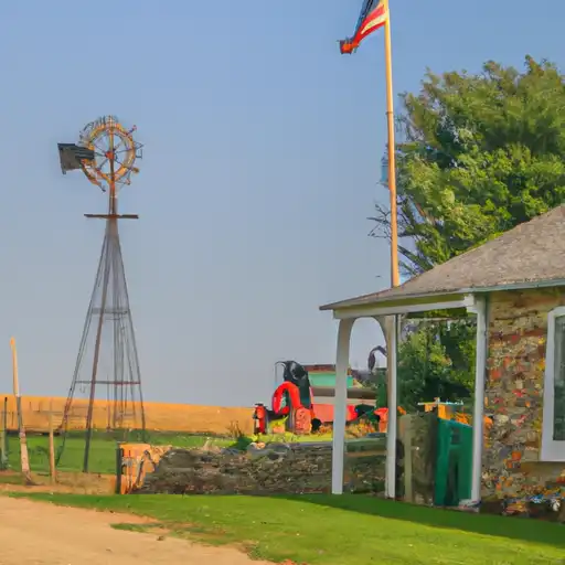 Rural homes in Wheeler, Nebraska