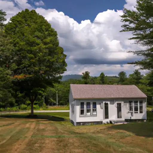 Rural homes in Belknap, New Hampshire