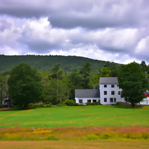 Rural homes in Carroll, New Hampshire