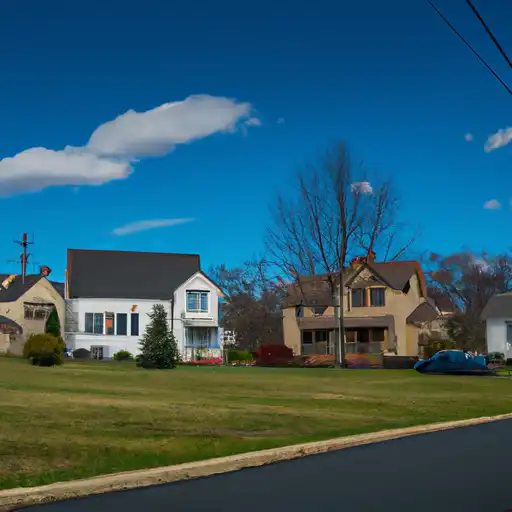 Rural homes in Burlington, New Jersey