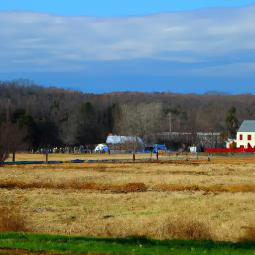 Rural homes in Somerset, New Jersey