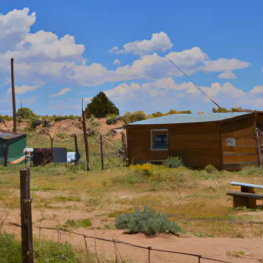 Rural homes in Chaves, New Mexico