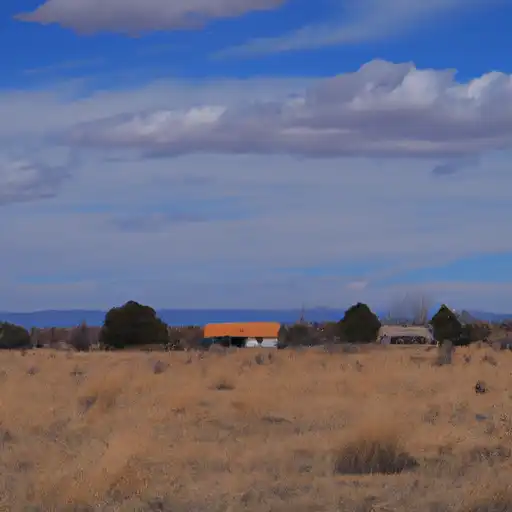 Rural homes in McKinley, New Mexico