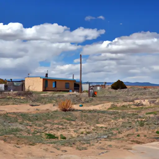 Rural homes in Sandoval, New Mexico