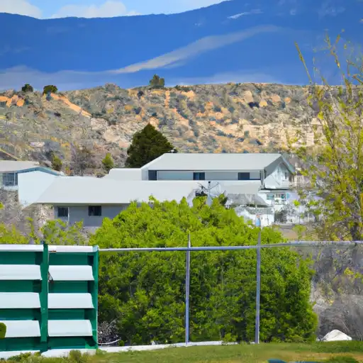 Rural homes in Carson City, Nevada