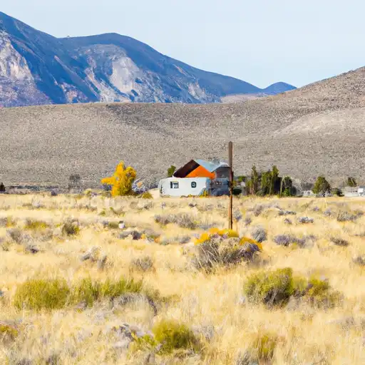 Rural homes in Nye, Nevada