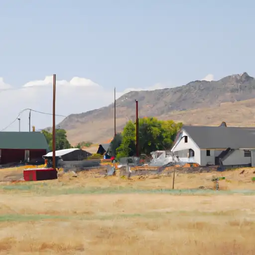 Rural homes in Pershing, Nevada