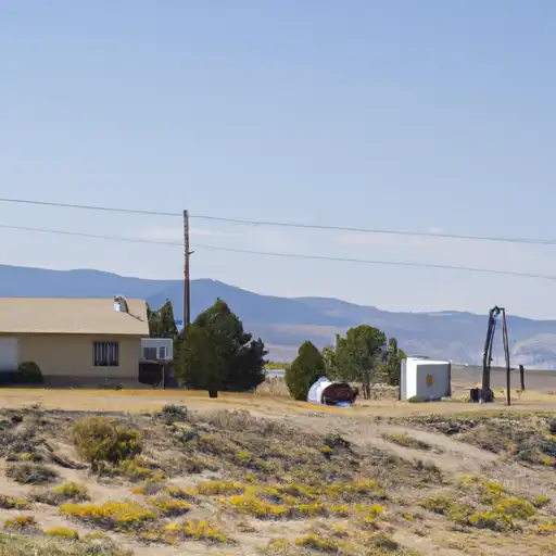 Rural homes in Storey, Nevada
