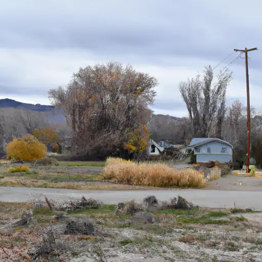 Rural homes in Washoe, Nevada