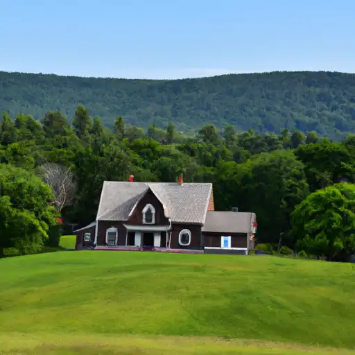 Rural homes in Franklin, New York