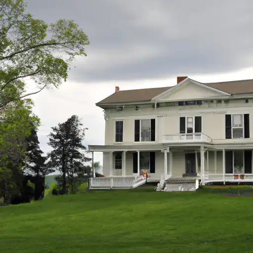 Rural homes in Madison, New York
