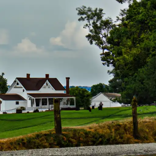 Rural homes in Clark, Ohio