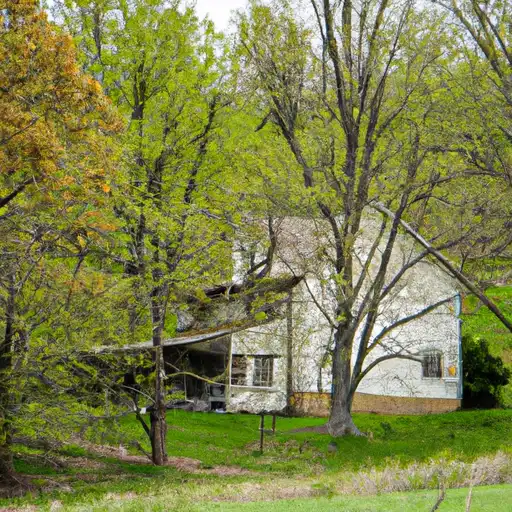 Rural homes in Hocking, Ohio