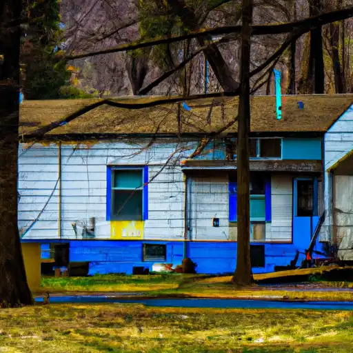 Rural homes in Jackson, Ohio
