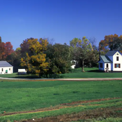 Rural homes in Madison, Ohio