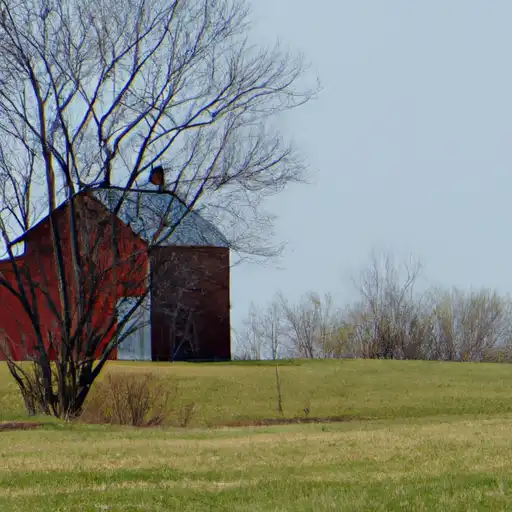 Rural homes in Noble, Ohio