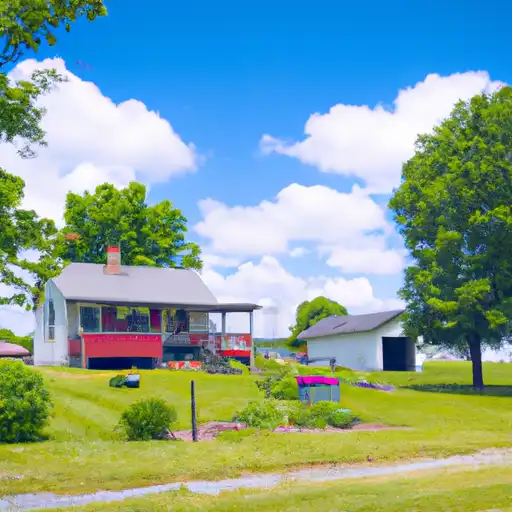 Rural homes in Pickaway, Ohio