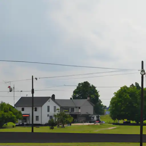 Rural homes in Trumbull, Ohio