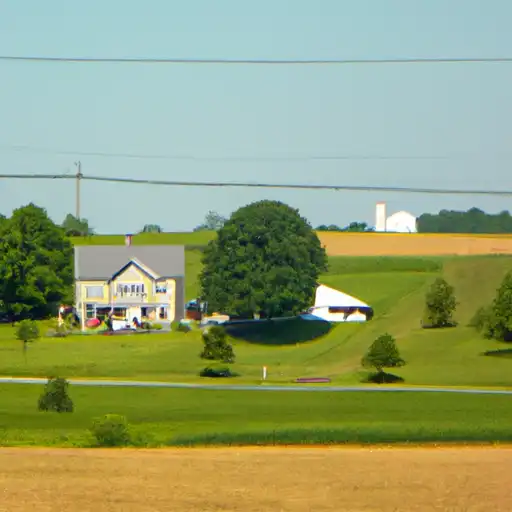 Rural homes in Williams, Ohio