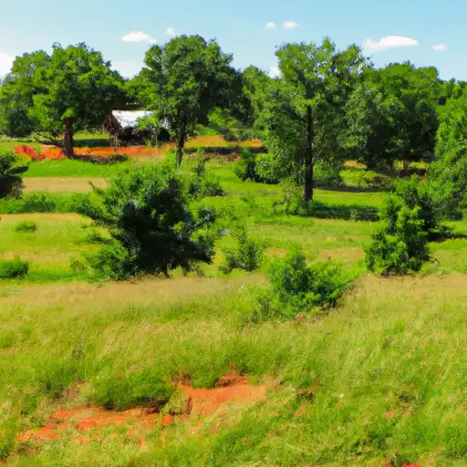 Rural homes in Beckham, Oklahoma