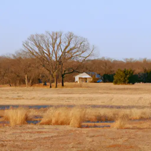 Rural homes in Canadian, Oklahoma