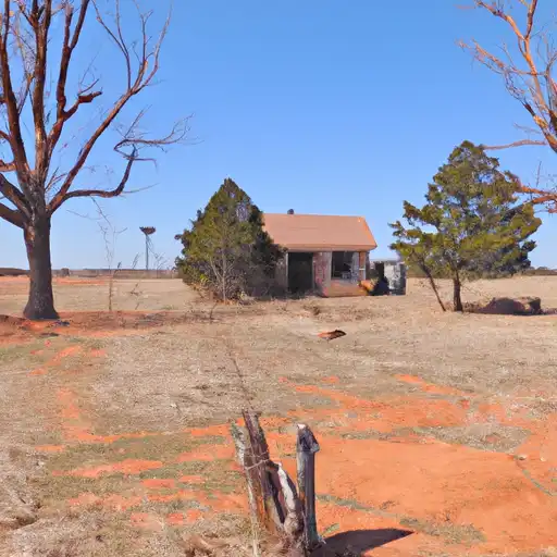 Rural homes in Carter, Oklahoma