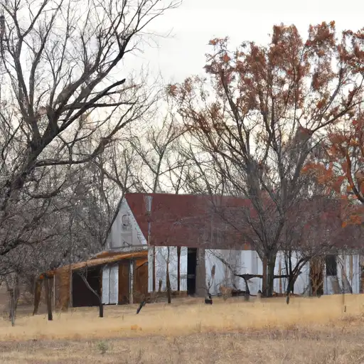 Rural homes in Choctaw, Oklahoma