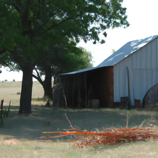 Rural homes in Cleveland, Oklahoma