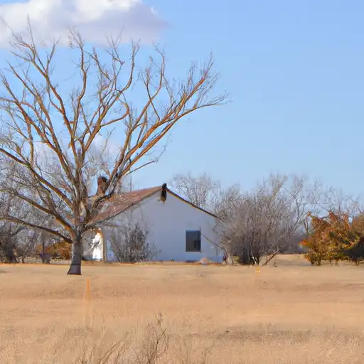 Rural homes in Cotton, Oklahoma
