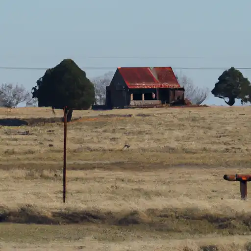 Rural homes in Custer, Oklahoma
