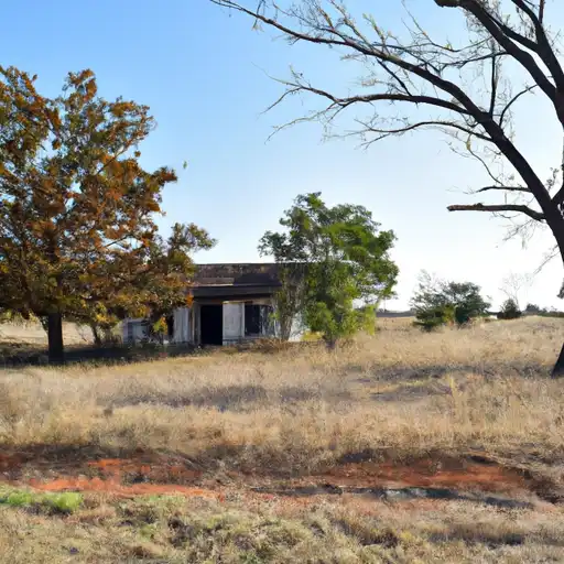 Rural homes in Haskell, Oklahoma