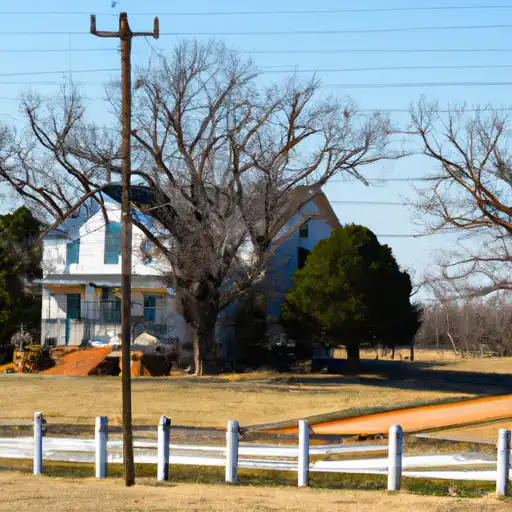Rural homes in Jackson, Oklahoma