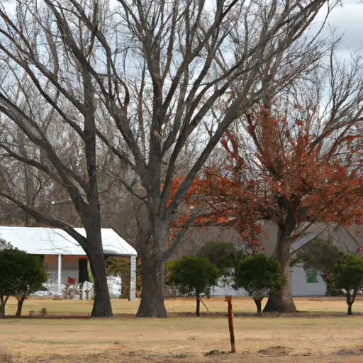 Rural homes in Jefferson, Oklahoma