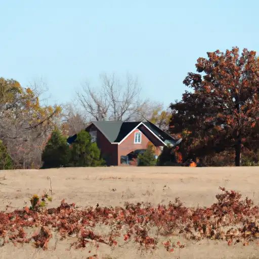 Rural homes in Le Flore, Oklahoma