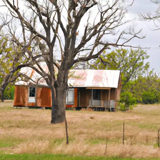 Rural homes in McCurtain, Oklahoma