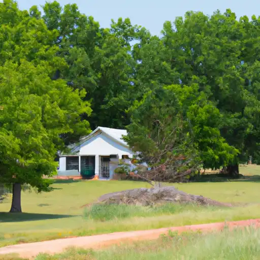 Rural homes in Noble, Oklahoma