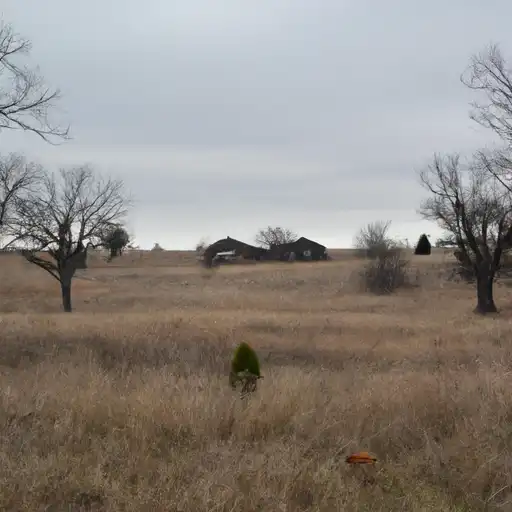 Rural homes in Nowata, Oklahoma