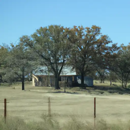 Rural homes in Pawnee, Oklahoma