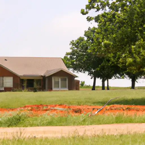 Rural homes in Pushmataha, Oklahoma