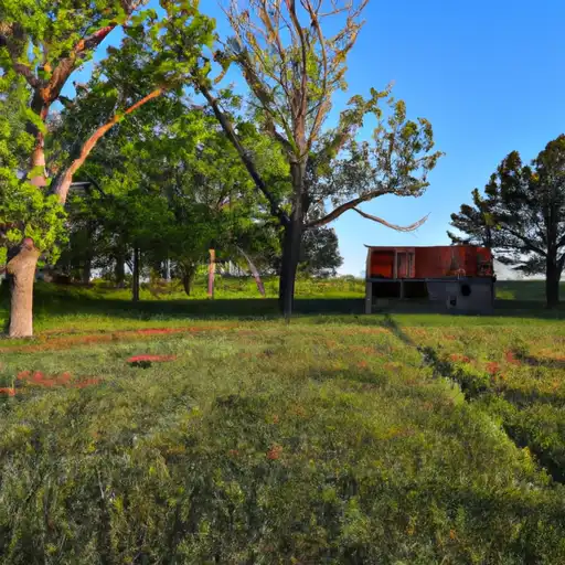 Rural homes in Rogers, Oklahoma