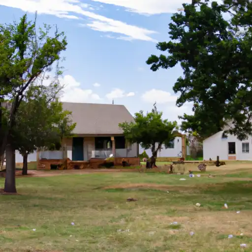 Rural homes in Seminole, Oklahoma