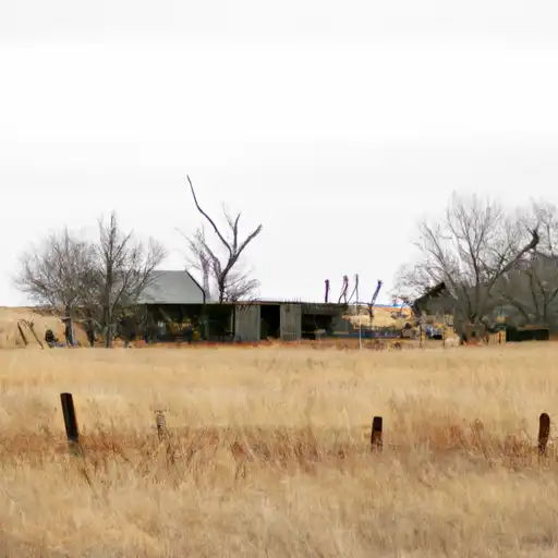 Rural homes in Washington, Oklahoma