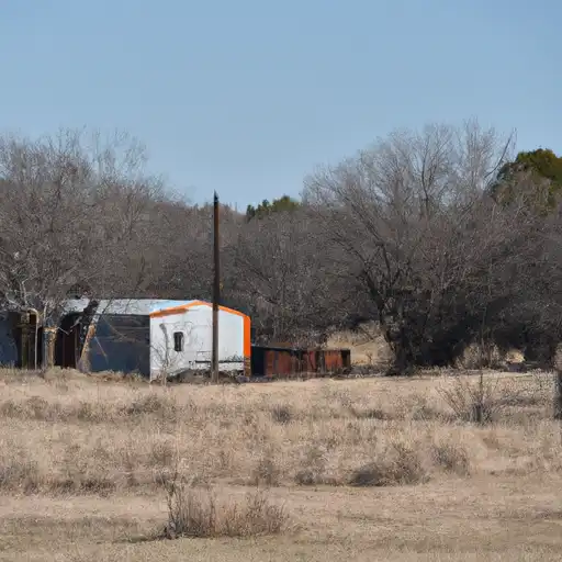 Rural homes in Woods, Oklahoma