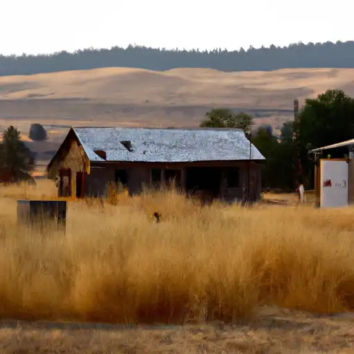 Rural homes in Crook, Oregon