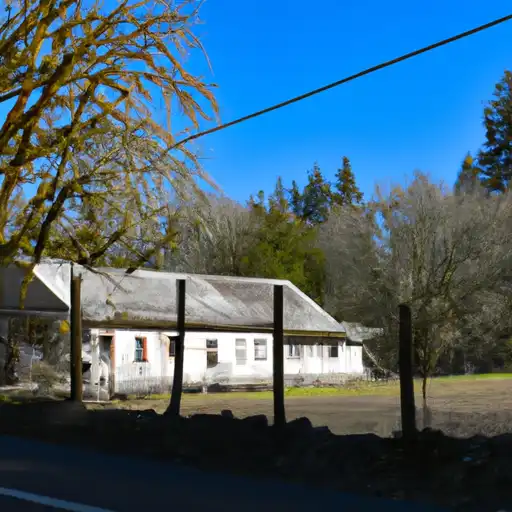 Rural homes in Marion, Oregon