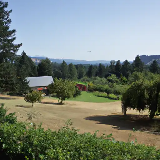 Rural homes in Washington, Oregon